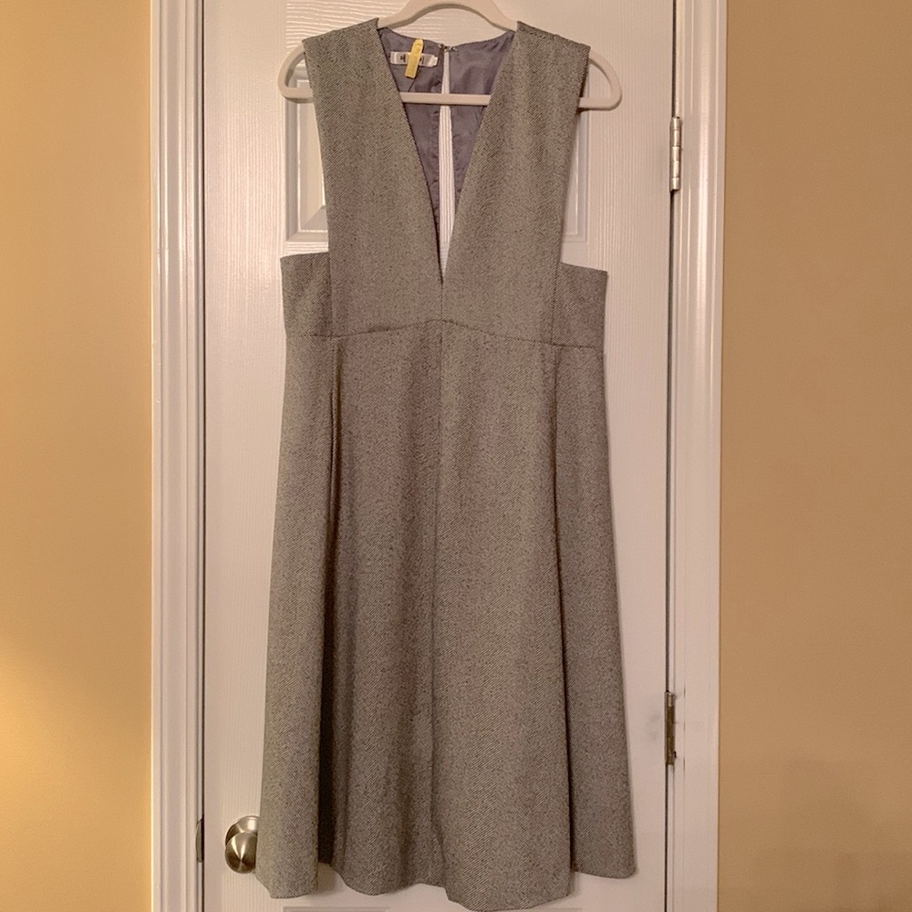 Herringbone Jumper Dress. Fits like a large.